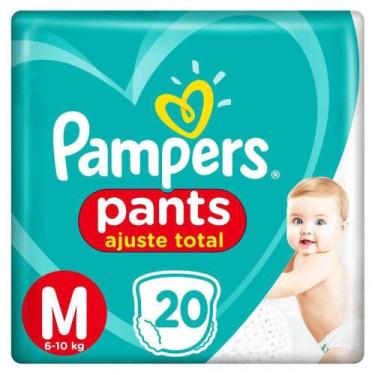 Imagem de Fralda Pampers Pants Ajuste Total Tamanho - M c/20 Unidades