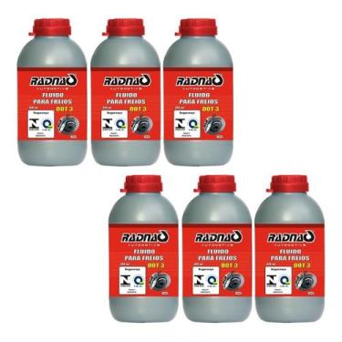 Imagem de Fluido De Freio Radnaq Dot3 200ml - 06 Unidades - Geral