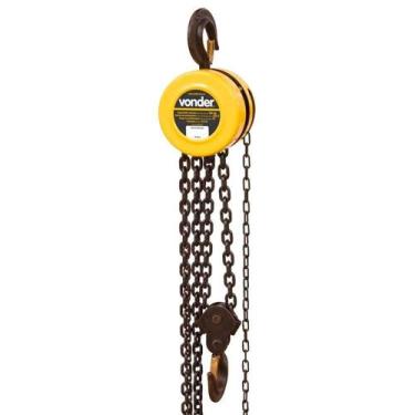Imagem de Talha Manual 500Kg com Corrente de 3 Metros - VONDER