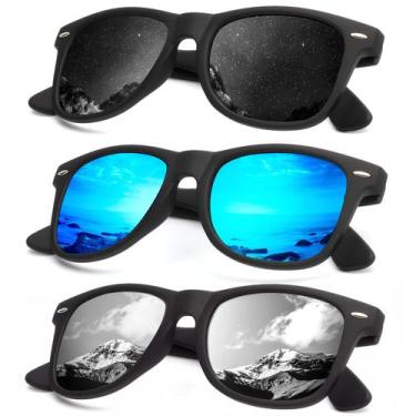 Imagem de Óculos de sol KALIYADI Polarized Matte Finish UV400 (conjunto de 3)