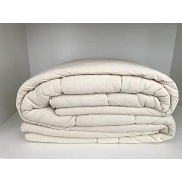 Imagem de Edredom Super King Natura - 3,15m x 2,80m - Bege - Malha 100% Algodão Fio Penteado 30/1-1 peça - Bernadete Casa