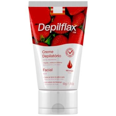 Imagem de Creme Depilatório Depilflax-Facial Morango 50g