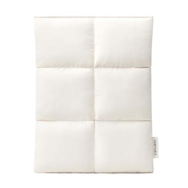 Imagem de Comfyable Capa para tablet Puffy de 9 a 11 polegadas compatível com iPad Pro M4 de 11 polegadas, iPad Air M3 2025 com teclado mágico, capa de transporte vertical acolchoada para mulheres e homens