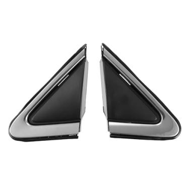 Imagem de Unifizz 1 par dianteiro esquerdo e direito do motorista lado do passageiro espelho canto triângulo para-lama painel de acabamento de triângulo retrovisor para NI-SSAN Sentra 1.6L CVT SEDAN 96319-3SG0A
