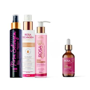 Imagem de Kit Clareamento Intenso Sérum+sabonete+óleo+ácido Clareador