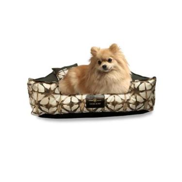 Imagem de Caminha Pet Cachorro & Gato- Impermeável- Acquablock- M - Marrom Mármo