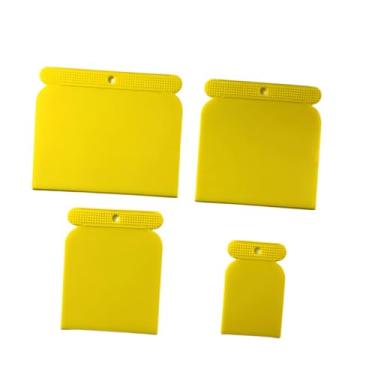 Imagem de Baoblaze Conjunto de 4 peças de espalhador leve, grande área de trabalho, espátula multiuso para alisar cortes em tetos e paredes