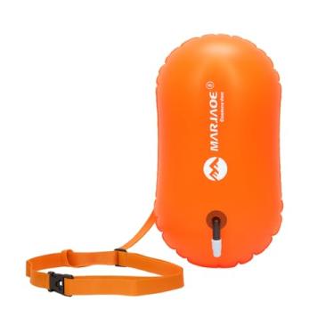 Imagem de Boia Sinalização Natação Triathlon Águas Abertas Segurança Localização Mar Rio Identificação Sinalizador