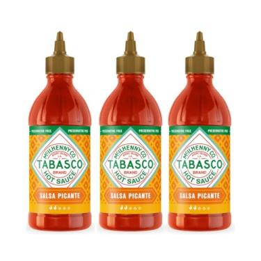 Imagem de Kit 3 Molho Pimenta Salsa Picante Sauce Tabasco 256 Ml Tex Mex