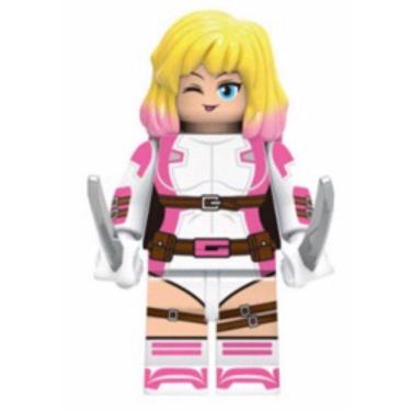 Imagem de Boneco Blocos De Montar Gwenpool Deadpool