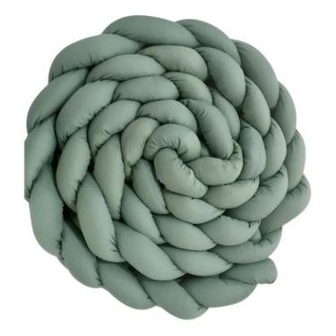 Imagem de Trança Lateral Protetora De Berço Americano 4 Metros - Carinha de Anjo