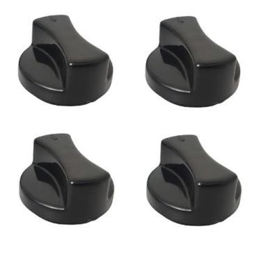 Imagem de Kit botão manipulo para fogão cooktop fischer - 4 bocas - MDR DISTRIBU