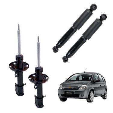 Imagem de Par Amortecedor Dianteiro E Traseiro Meriva 2002 A 2012