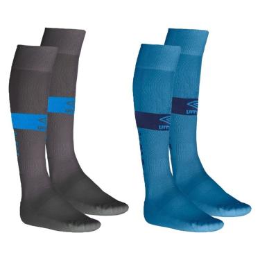 Imagem de Kit 2 Pares De Meiões Umbro Grêmio