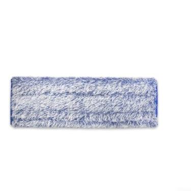 Imagem de Almofadas de substituição de microfibra para limpeza de zonas duplas secas e úmidas para pisos de vinil de pedra laminada de madeira, super absorventes, reutilizáveis, laváveis na máquina, para todas