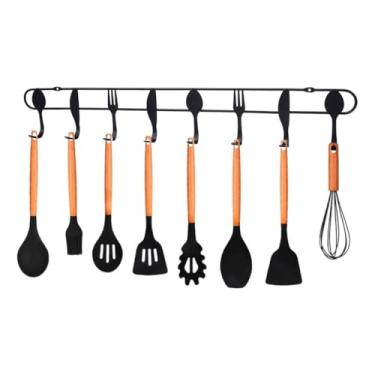 Imagem de Suporte Para UtensíLios De Cozinha | Suporte Para Colheres, EspáTulas E Talheres(Preto)
