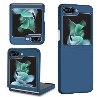 Imagem de Capa de telefone ultrafina de cor pura para Samsung Galaxy Z Flip 3 4 5 Z Fold 4 3 5 Capa fina fosca para Samsung Z Flip 5, T6, para Samsung Z Flip 5