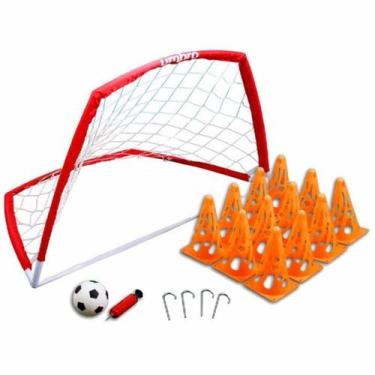 Imagem de Kit de Treinamento de Futebol Umbro com Obstáculos  Soccer Set Hurdles
