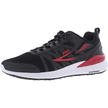 Imagem de Fila Trazoros Energized 2 masculino, Preto/Castlerock/Chama Escarlate, 13