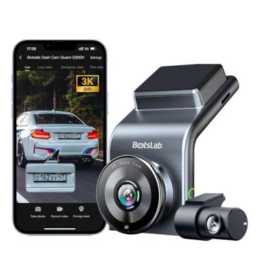 Imagem de Câmera Veicular G300H Pro Dupla Full HD Visão Noturna Monitor Estacionamento Gravação Loop G-Sensor Segurança Automotiva