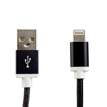 Imagem de Cabo Usb Evus Fast Charge Lightning 8p 1.0m C-056 Pto Bliste