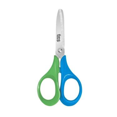 Imagem de Tesoura Escolar Class Duo 13cm Tris Azul E Verde