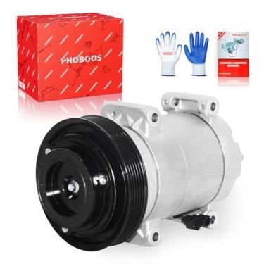 Imagem de PHOBOOS Compressor A/C com embreagem compatível com Honda Pilot 2016-2020, Ridgeline 2017-2019 e Acura MDX 2014-2016, V6 3,5L, resfriamento rápido, baixo ruído, fácil instalação, ref. CO-29125C, 68232
