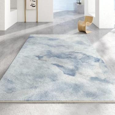 Imagem de Tapete de decoração de quarto de luxo, carpete grande para sala de estar, lavável, macio, antiderrapante (200x300 cm/Q)