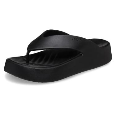 Imagem de Chinelo crocs getaway plataform flip black - 35