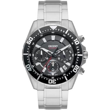 Imagem de Relógio Orient Sport Chronograph Solar Tech MBSSC288 P1SX - Movimento Fotovoltaico e Construção em Aço