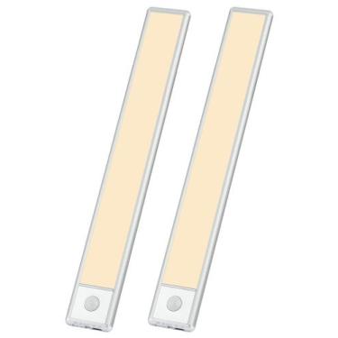 Imagem de Sensor de movimento sob as luzes do gabinete YLXS 51-LED, pacote com 2