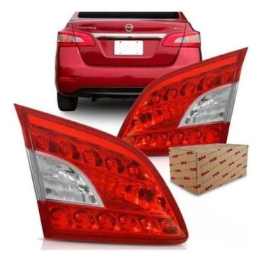 Imagem de Lanterna Carro Traseira Sentra 2016 Tampa Tyc Novo - Rf