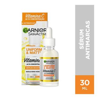 Imagem de Sérum Facial Antimarcas Garnier Uniform & Matte Vitamina C 30ml-Unissex