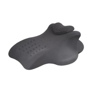 Imagem de KiBcsLic Almofada para Apoio de Pernas E Pescoço com Design Ergonômico para Sentar, Cinza