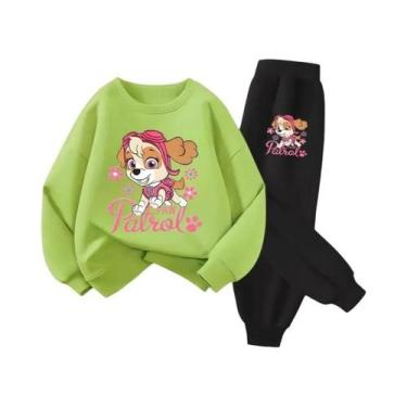 Imagem de Conjunto De Moletom Com Capuz E Calças Para Meninas PAW Patrol, Casual