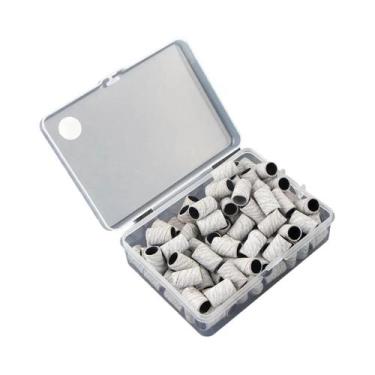 Imagem de Conjunto Profissional De Broca Elétrica Para Unhas Com 100 Lixas E 1 E