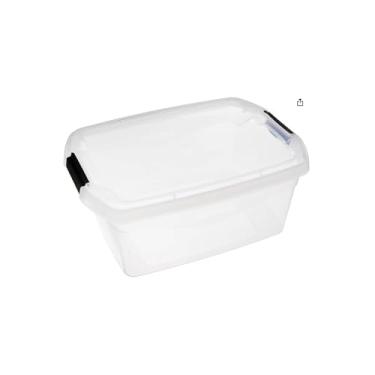 Imagem de Caixa Organizadora Multiuso, 100 Litros, PVC Poliéster MDF Metal, 59x41x39cm, para Closets Guarda-roupas