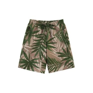 Imagem de Bermuda infantil menino Fantoni Ref 90361 Tamanho:6Cor:Verde, 6, Verde