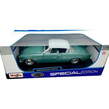 Imagem de Miniatura Carro Studebaker Starliner (1953) - Verde - 1:18 - Maisto