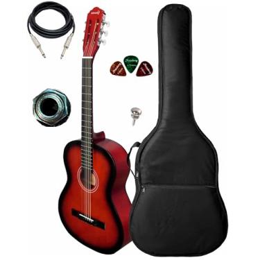 Imagem de Violão Canhoto Eletroacústico Giannini S14 + Capa Acolchoada (SBS)