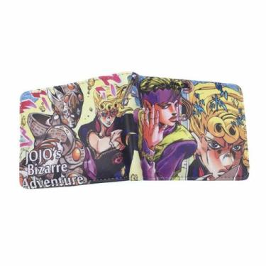 Imagem de Carteira JoJo's Bizarre Adventures Anime Characters Slim BiFold - Yiwe