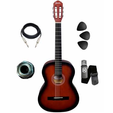 Imagem de Violão Eletroacústico Giannini Start S-14 Sunburst Aço