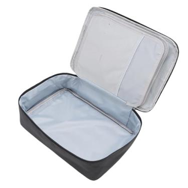 Imagem de Phefop Caixa de Documentos à Prova de Fogo, Material de Fibra de Vidro, Trava à Prova de Violação, Organizador Multicamadas, Estojo Portátil para Documentos Importantes