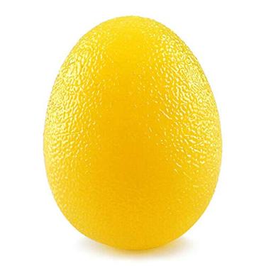 Imagem de Terapia de Mão Exercício Dedo Grip Forma Ovo Treinador Força Squeeze Alivio Estresse