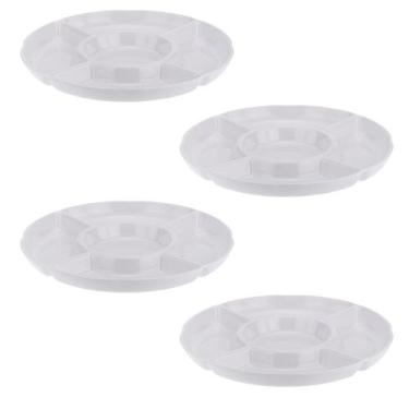 Imagem de Kit Quatro Petisqueira de Melamina 28 cm WECK