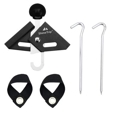 Imagem de Dicas de Tendas Caps - Tampa Superior Liga Alumínio com Perforação Suporte Vara Toldo Dedo Acessórios Varas para Camping