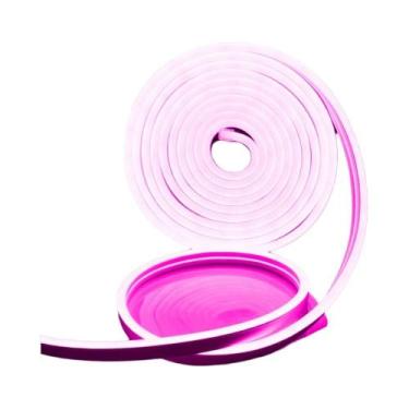 Imagem de Fita LED Neon À Prova d'Água 12V 2835 SMD 120 LEDs/M Branca Azul Rosa 