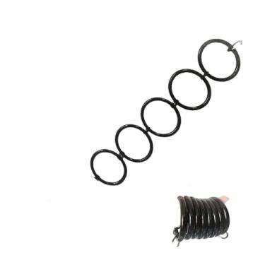 Imagem de LOVLLE Pacote com 2 anéis de escalada de cobra para píton bola, dragão barbudo, lagartixa, camaleão – brinquedos de enriquecimento de répteis e acessórios de decoração de habitat de terrário