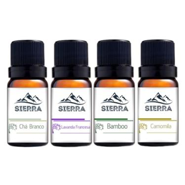 Imagem de Essências para Difusor Chá Branco, Lavanda Francesa, Bamboo e Camomila para Difusor Elétrico Umidificador de Ar e Aromatizador Aromaterapia Óleo Essencial 10ml