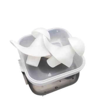 Imagem de Protetor de Ouvido para Natação Tampão Silicone Flexível Auricular Reutilizável Adulto Leve e Fácil de Transportar Adequado para a Praia e Piscina(3,Branco)